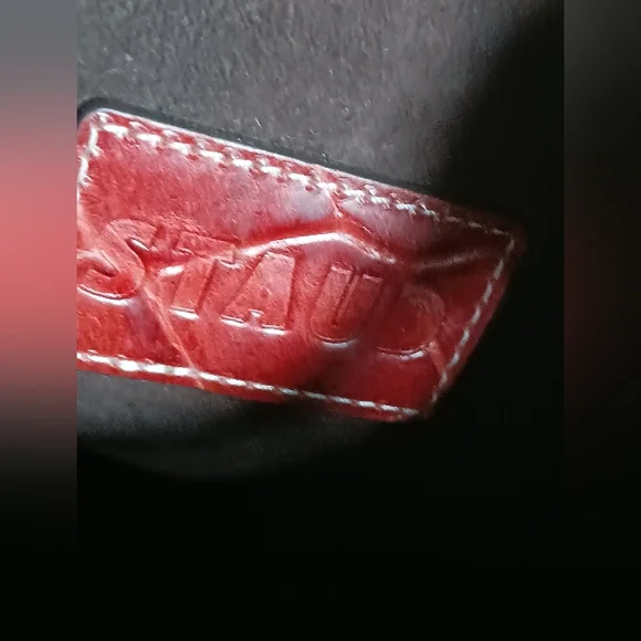 STAUD mini Shirley Bag in Canvas,burgundy Leather Crossbody Bag - Picture 16 of 16